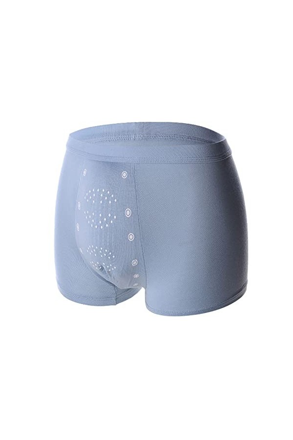 Sous-vêtements plats et respirants pour homme - Coupe ajustée - Pour le sport - Pour la chasse, bleu, XXL