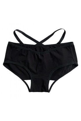 Bustier Sexy Lacet Culotte Taille Moyenne Douce et Sexy pour Femmes avec des Slips Confortables à Bretelles élastiques Robe B