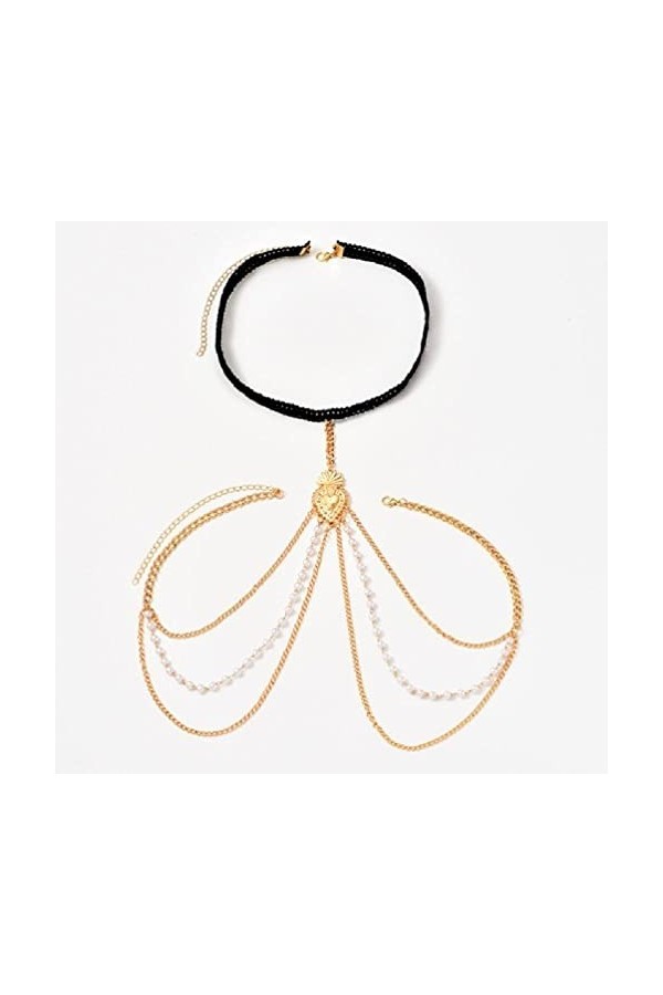 KieTeiiK Mignon Ananas Cuisse Chaîne Jambe Corps Chaîne Harnais Punk Jambe Jarretière Mode Bord Mer Club Fête Corps Fournitur