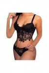 Lingerie Femme Sexy Ensemble Homme Sexy Hot y22k Broderie Sexy Dentelle Lingerie Thong Sexy Ensemble sous-vêtements sans Fil 