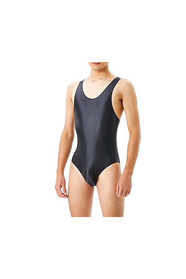 Lingerie Sexy Femme Coquine Hot Grande Taille Sac Homme Brillant Soyeux Combinaison Serré Sexy Européen Plus Taille Robe pour