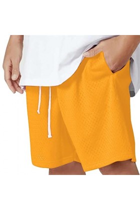 Tissu Five-Point - Cordon de serrage - Couleur unie - Maille unie - Pour lété - Double ligne - Pour homme - Rétro - Sexy, ja