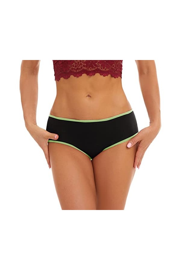 Générique Culotte Femme Anti-Fuites Culotte Femme Sexy Chic Respirable Confortable Culottes Menstruelles sans Couture Invisib