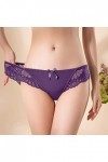 Femme Culotte Dentelle Sexy String pour Femme Paquet Slip Femme Culotte Classique Slip Élégant Culotte en Dentelle Chic Hot É