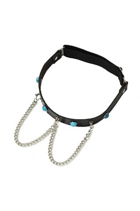 Bijoux De Corps Corps Cuisse Chaîne Partie Discothèque Porter Cuisse Jarretière Chaussette Chaîne Harnais Sexy Femmes Punk Go