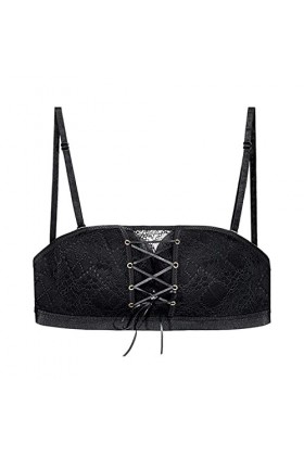 Lingerie Femme Sexy Ensemble Homme Sexy Hot y*2k Femmes Solide Dentelle sans Bretelles furtif Soutien-Gorge Fil Soutien-Gorge