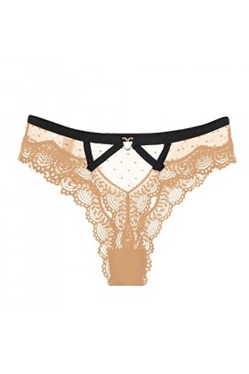 Générique Femme Culotte Dentelle Sexy Culotte sous Vetements Culotte Shorty Sexy Tring Femme Sexy Chic Ficelle Ouvert Soie Sa