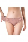 Femme Culotte Dentelle Sexy String pour Femme Paquet Slip Femme Culotte Classique Slip Élégant Culotte en Dentelle Chic Hot É