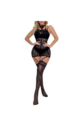 2023 New y27k Style Lingerie Femmes résille Haut Ensemble de Lingerie Deux pièces Maille Transparente évider sous-vêtements S