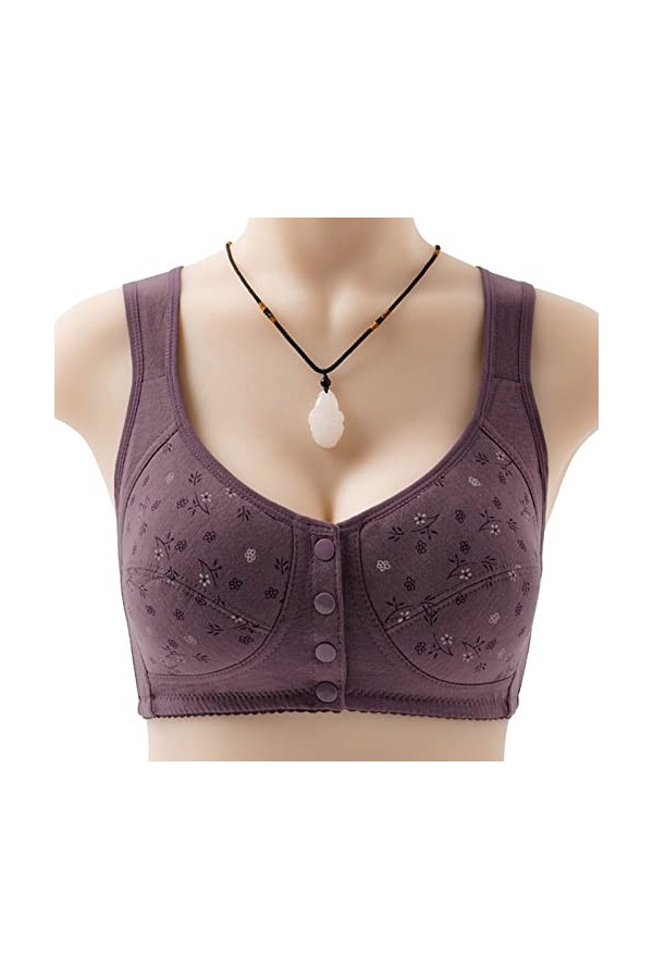 Soutien-gorge push-up rembourré Crossback Sports Bra Soutien-gorge push-up avec dentelle Confort Soutien-gorge sans armatures