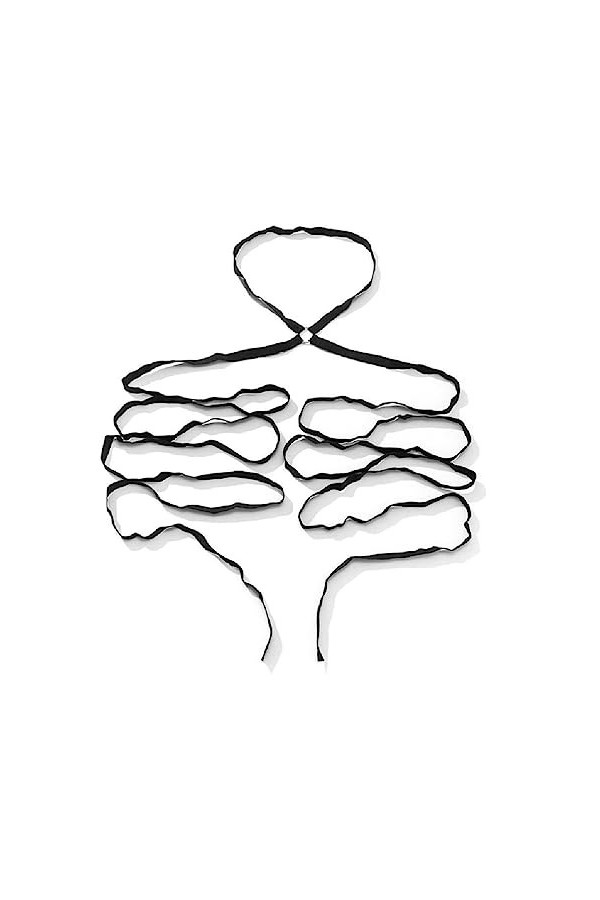 oueyfer Wrap de bras pour femme - Porte-jarretelles - Punk - DIY Halloween - Bretelles croisées - Pour festival de musique