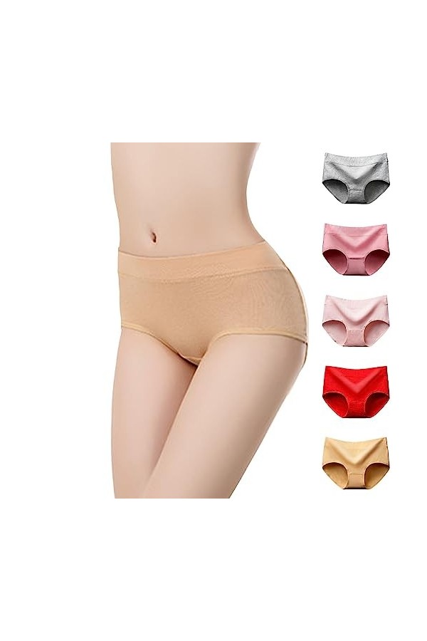 Bikini Culotte G String Slip Grande Elastici Lingerie Sexy sous-Vêtements Féminins Transparents Entrejambe String en Dentelle