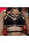 Ncenglings Soutien-Gorge Allaitement Bretelles Sexy Décoration Femmes Corps Bondage Cuir Sexy Ceinture Ceinture Ceinture Acce