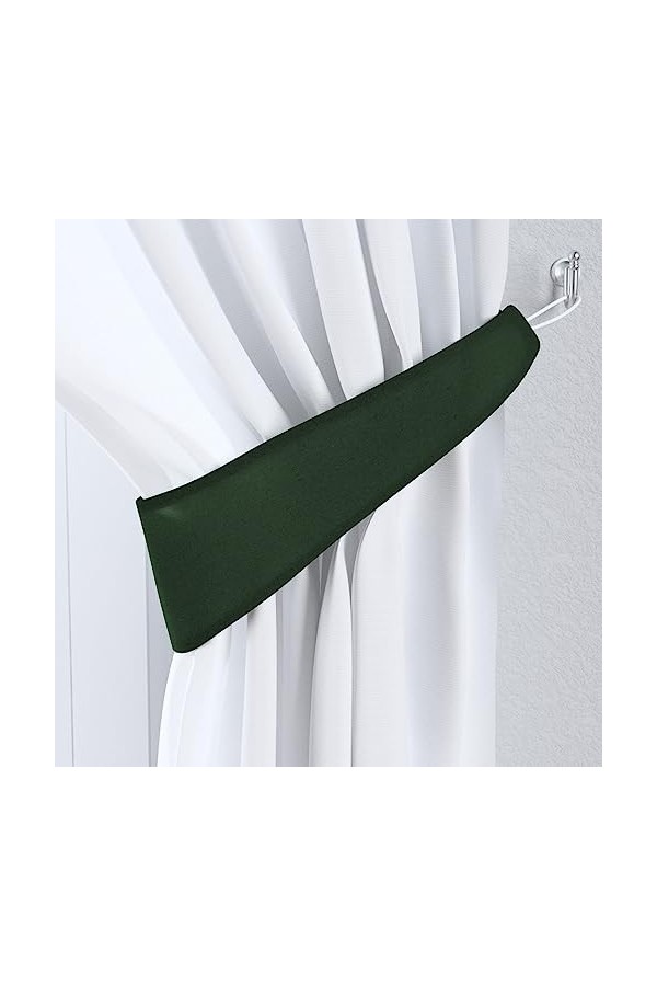 Dekoria Jarretière Victoria vert Possibilité de coudre à la taille.