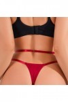 String Femme Lumière Hipster Chic pour Élégant Sexy Strings et Tangas en Dentelle Culotte Taille Basse String Ficelle en Mail