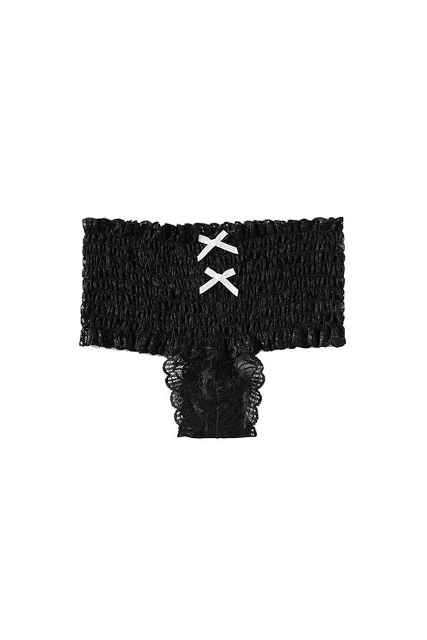 Culotte Ouverte Coquine Sexy Culotte Incontinence Sexy Strings et Tangas en Dentelle Culotte Tring Femme Sexy Chic Ficelle Ou