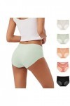 Culottes Et Slips Femme Taille Mi-Haute Culotte Étanches Period Culottes Creux Boxer Classique Légère Slip Washable Couvrante