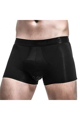 String Homme Sexy Hot Dentelle Slips Boxer Sexy Summer Thin transparent Silk boxers hommes respirants hommes confortables sou