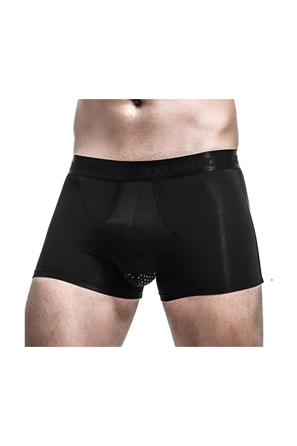 String Homme Sexy Hot Dentelle Slips Boxer Sexy Summer Thin transparent Silk boxers hommes respirants hommes confortables sou