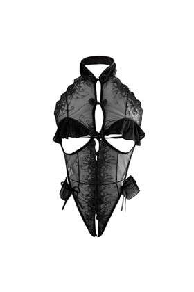 Lingerie Femme Sexy Ensemble Homme Sexy Hot y20.k Femmes Mode Impression Maille Lingerie Dentelle Lingerie 1 pièces Body Ense