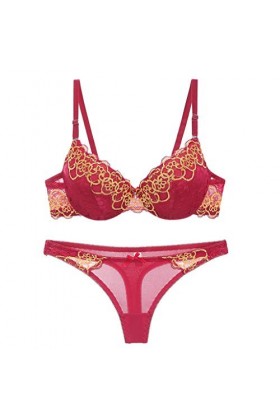 Vêtements De Nuit Femme Erotique sous-Vetements 2 Pièce Ensemble Soutien Gorge et String Sexy Lingerie Sexy Ensemble Dentelle