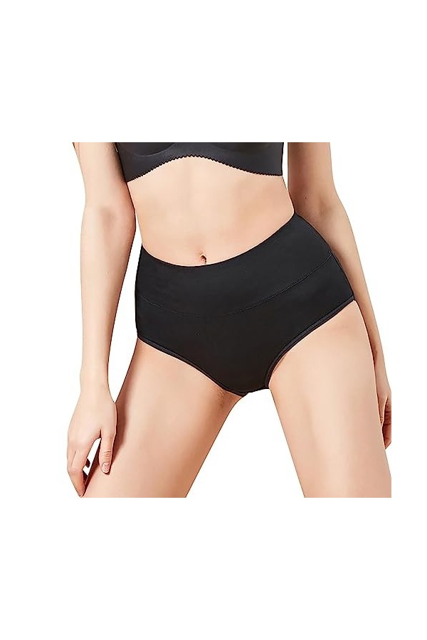 String en Pur Coton et Soie Femme Slips Stretch 2023 Nouveau Couleur Unie Pantalons Triangle de Absorbante Menstruelle Culott