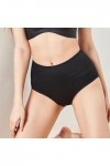 String en Pur Coton et Soie Femme Slips Stretch 2023 Nouveau Couleur Unie Pantalons Triangle de Absorbante Menstruelle Culott