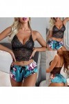 Femme Dentelle Soutien-Gorge Et Culotte Dentelle Knickers Tentation Set Lingerie Sexy en Dentelle String Sensuelle Chic Dente