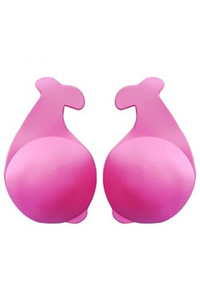 UOWEG Ruban adhésif Soutien-Gorge Soutien-Gorge sans Soutien-Gorge Lingerie Dentelle Rouge Pink, One Size 