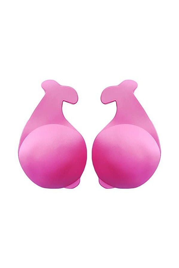 UOWEG Ruban adhésif Soutien-Gorge Soutien-Gorge sans Soutien-Gorge Lingerie Dentelle Rouge Pink, One Size 