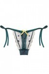 UOWEG Sexy Femmes sous-vêtements Culottes Thong Thong Dames en Dentelle Lingerie Antigel Green, One Size 