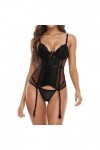 Lingerie Femme Sexy Ensemble Homme Sexy Hot y26k sous-vêtements Amusants pour Femmes en Dentelle Sexy See Through Corset Lift