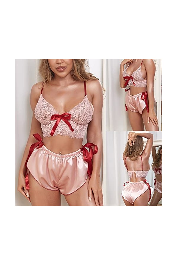 Zannycn Catsuit Ouvert Sous-vêtements sexy pour femme Lingerie sexy pour femme Sous-vêtements sexy pour femme Lingerie sexy, 