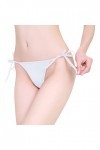Dorjuli String sexy en dentelle pour femme - String sexy - Taille large - Lingerie classique - Push Up - En coton - String se