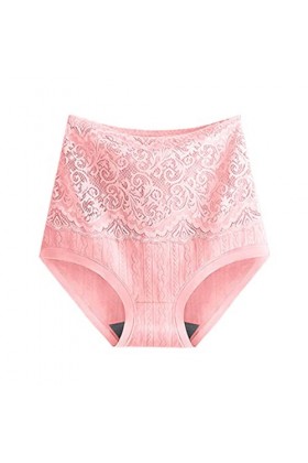 Slips pour Femme en Pur Coton et Soie Shorts Stretch Culotte Couleur Unie Pantalons Triangle Taille Haute Culottes avec Contr