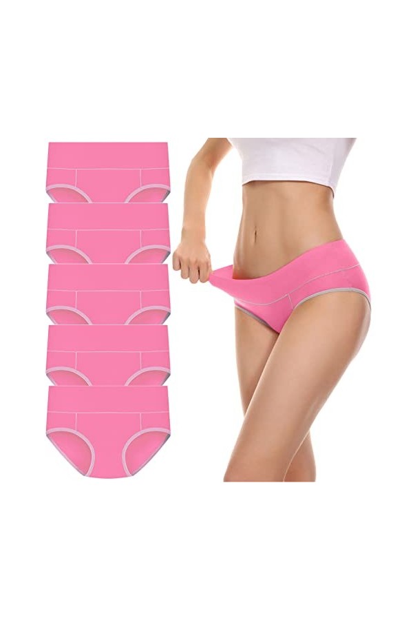 Générique Culotte Femme Sexy Briefs Élégant Et Chic Leakproof Pantalons Triangle Étanches Culotte De Bikini Respirant Hipster