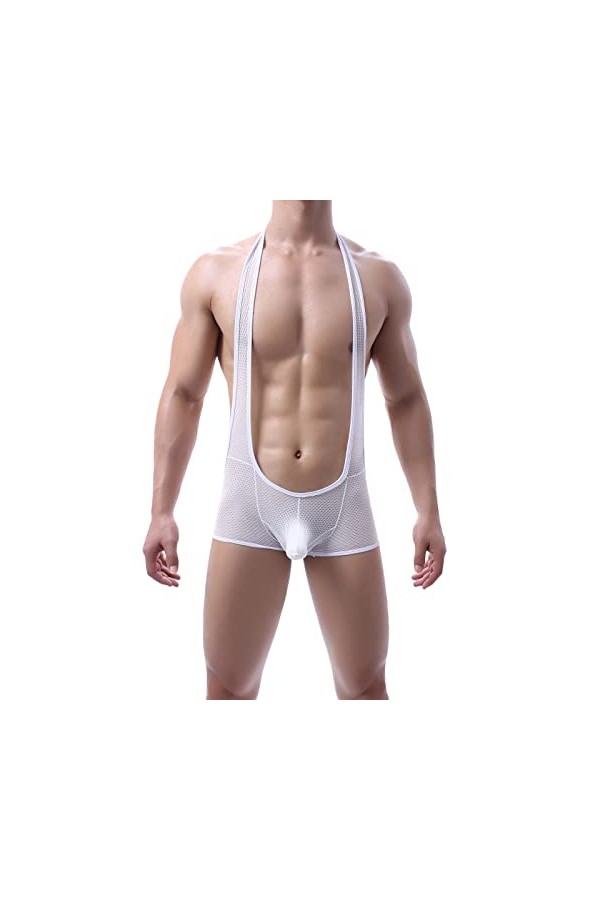 Lingerie Femme Sexy Ensemble Homme Sexy Hot y29k sous-vêtements Sexy pour Hommes Boxer Conjoined Boxers Sexy Mesh Respirant F