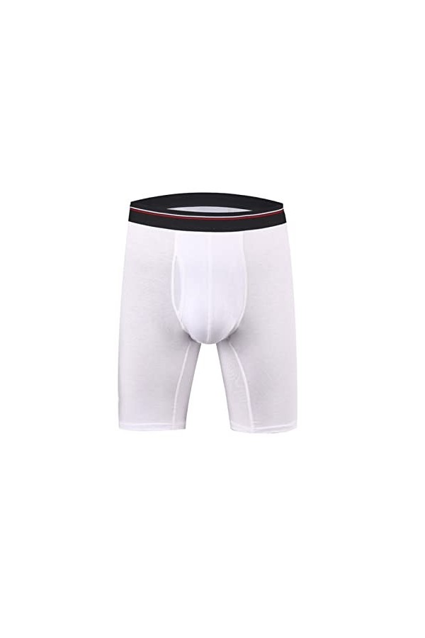 FGUUTYM Sous-vêtement en polyester pour homme, Blanc., S