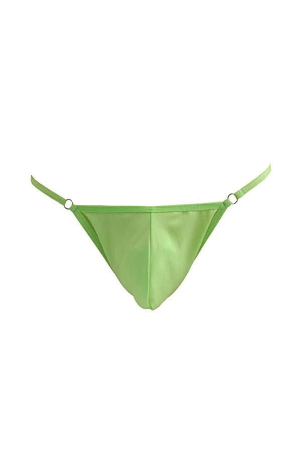 Homme String Jockstrap Taille Unique Couleur Vert Clair NeiKu-DingziX-QianLv 