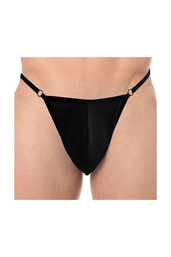 VemeFufu Homme String Thong Confortable sous-vêtements Slip Tanga G-String Thong de Halloween Cadeau de Noël Taille Unique No