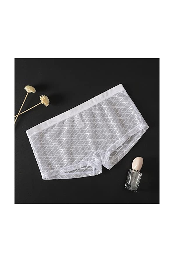 LKRSEEF Sexy Hot Tanga Homme Ouverte Ficelle Costume Elephant Moulant Transparent String Chic Body Sissy Boxer Erotique Dente