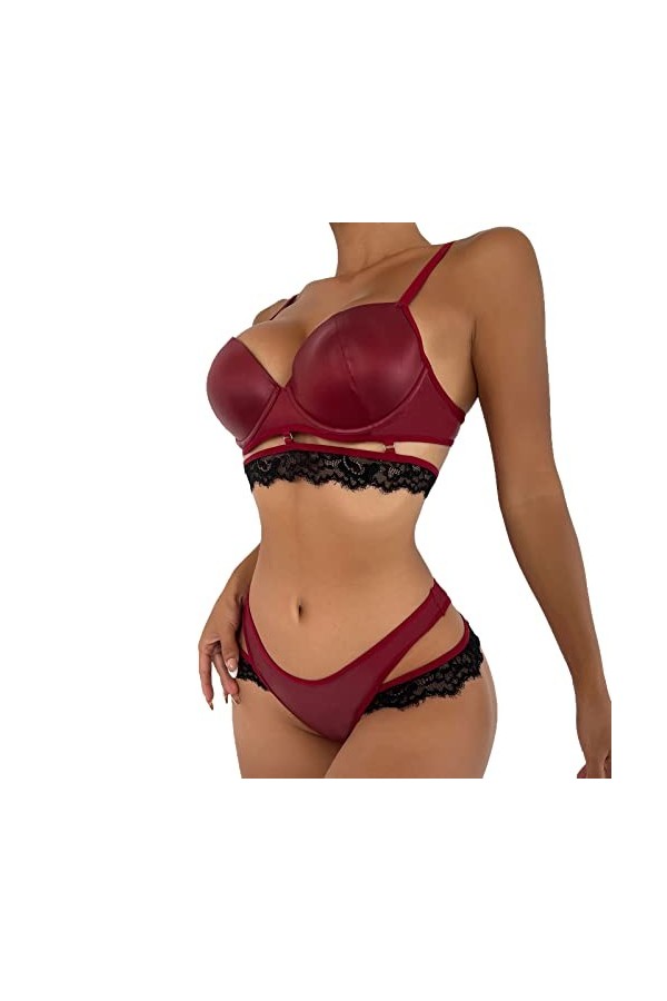 Lingerie Erothique Sexy Open Sensuelle Babydoll Hot Curvy Hard Secret Dessous Ensemble Secy Cuir Transparente Lingerie Nuiset