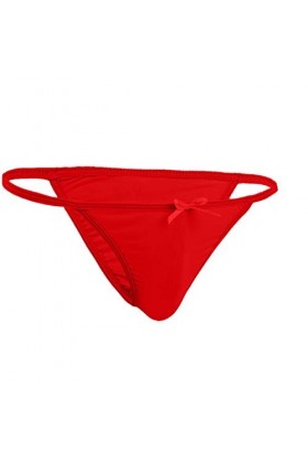 LKRSEEF Corset Culotte Gay Bretelle Erotique Tenue Sissy Transparent Chic Shorty Cosplay Bondage Mini sous Vetement Travesti 