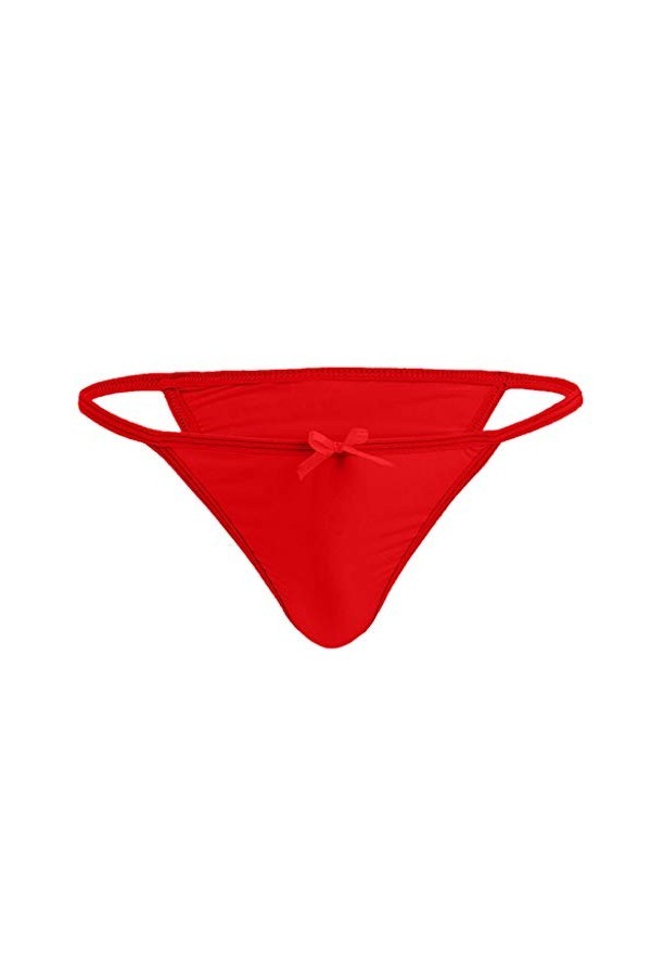 LKRSEEF Corset Culotte Gay Bretelle Erotique Tenue Sissy Transparent Chic Shorty Cosplay Bondage Mini sous Vetement Travesti 