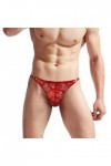LKRSEEF Transparent Jockstrap Gay Travesti Erotique sous Vetement Elephant Sexy Hot Chic String Cosplay Tenue Coquin Slip Cor