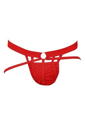 LKRSEEF Transparent Jockstrap Homme Corset Sexy Hot Tenue Mini Chic Travesti Lingerie Cosplay Bondage Coquin sous Vetement Er