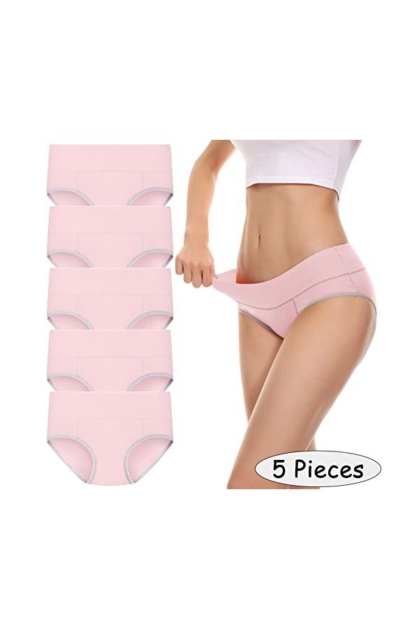 Générique Culotte Femme Sexy Briefs Élégant Et Chic Leakproof Pantalons Triangle Étanches Culotte De Bikini Respirant Hipster