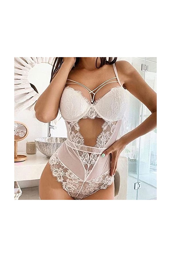 Lingerie Femme Sexy Ensemble Homme Sexy Hot y2*k sous-vêtements Amusants pour Femmes Sexy Hollow Out Strap Lace See Through B