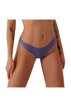 UOWEG Sexy sous-vêtements Couleur Confortable Mode féminine élastique Solide Déguisement Sexy Coquine Blue, XS 