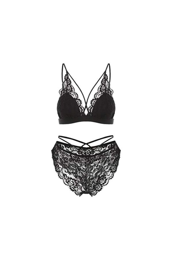 Lingerie Femme Sexy Sexy sous Vetements Feminins Teddy Lingerie Culotte Ouverte Ensemble Bikini Femme Sexy Dessous Sexy Chaud